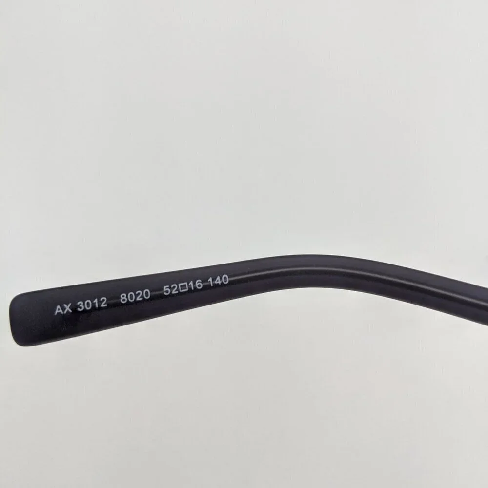 🕶️Armani Exchange AX 3012 Eyeglasses 52/16 140 /ALG801🕶️
